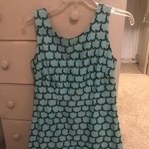 Lilly Pulitzer Velvet Rope Print Dress Size 4